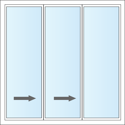 3 panel