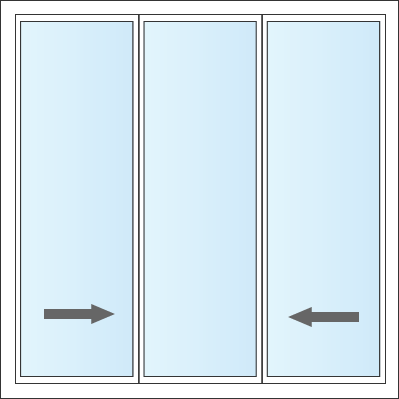 3 panel